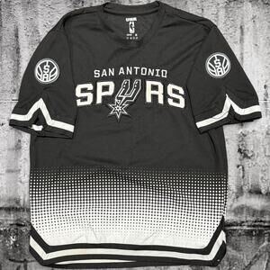 San Antonio Spurs NBA UNK Mesh Performance Jersey Shirt Black - Size L